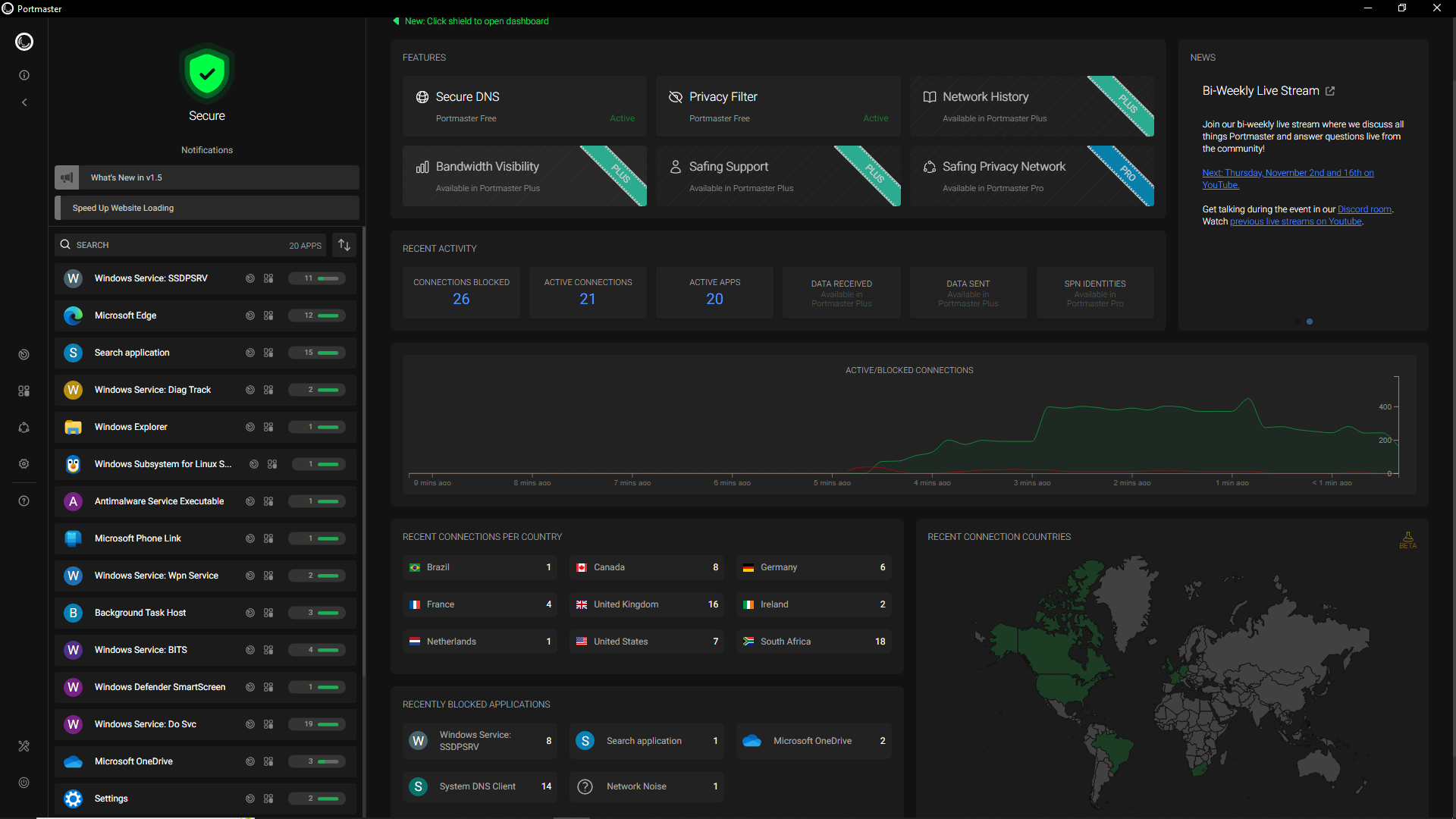 Safing Portmaster - A Comprehensive Privacy Focused and Security Firewall